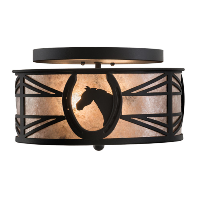 Horseshoe 2 - Light Semi Flush Mount