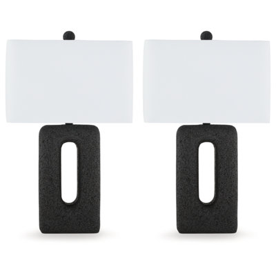 Ensemble de 2 lampes de table Caytlin