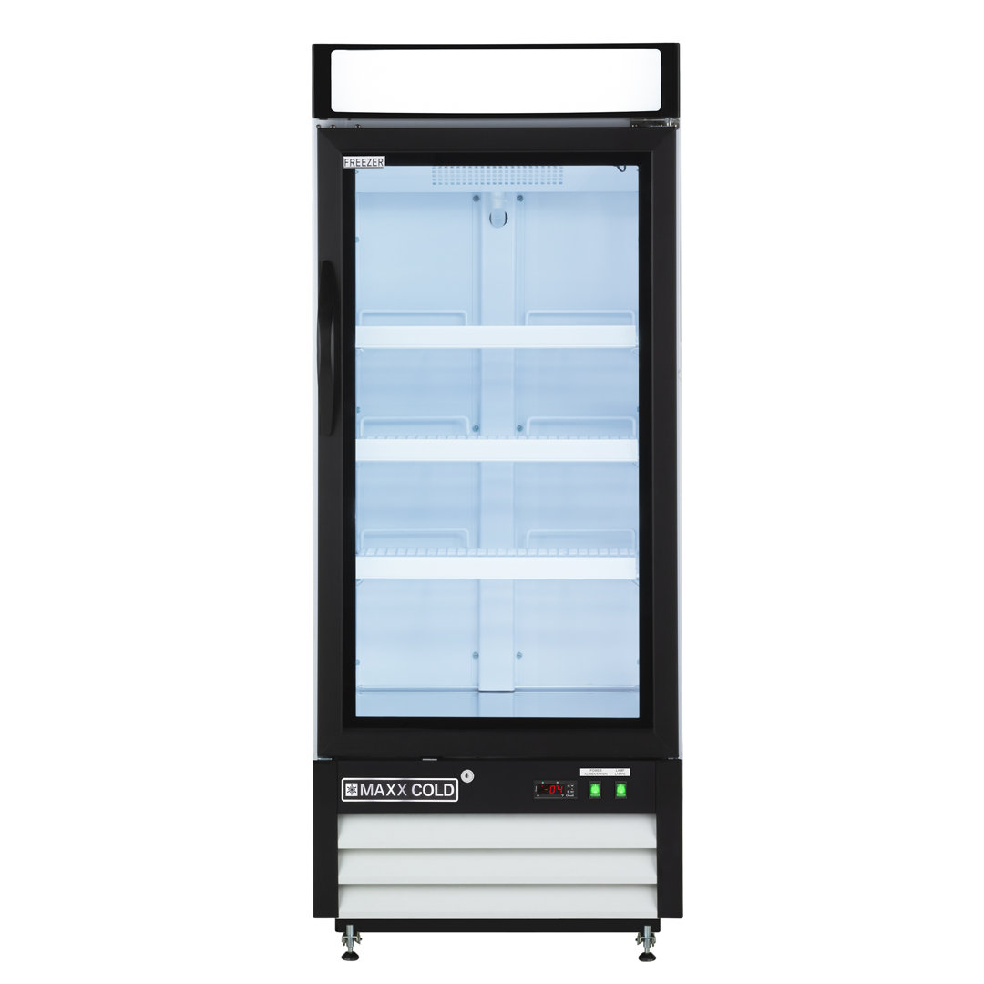 Maxx Cold Single Glass Door Merchandiser Freezer Maxx Cold