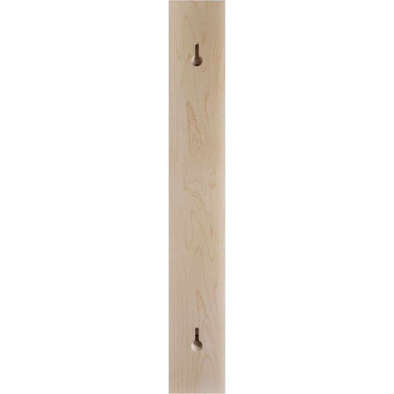 Support en bois Reece, Érable, H 17,25 po x l 2,5 po x P 17,75 po