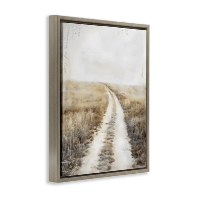 Cadre flottant Soft Prairie Dirt Road, design par Riley B