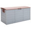 WFX Utility 112cm W 290L Water Resistant Plastic Deck Box in Grey