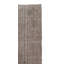 Tapis turc moderne délavé à la main 5 x 12,4 pi surteint en gris