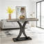 Console compacte, table de vestibule de style industriel moderne, table de canapé robuste