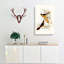 Helmeted Honeyeater by Elizabeth Gould - Wrapped Canvas-55360082