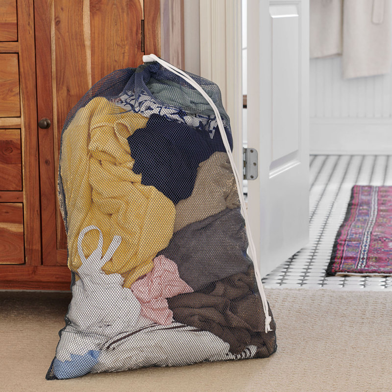 Sac à linge, Bleu