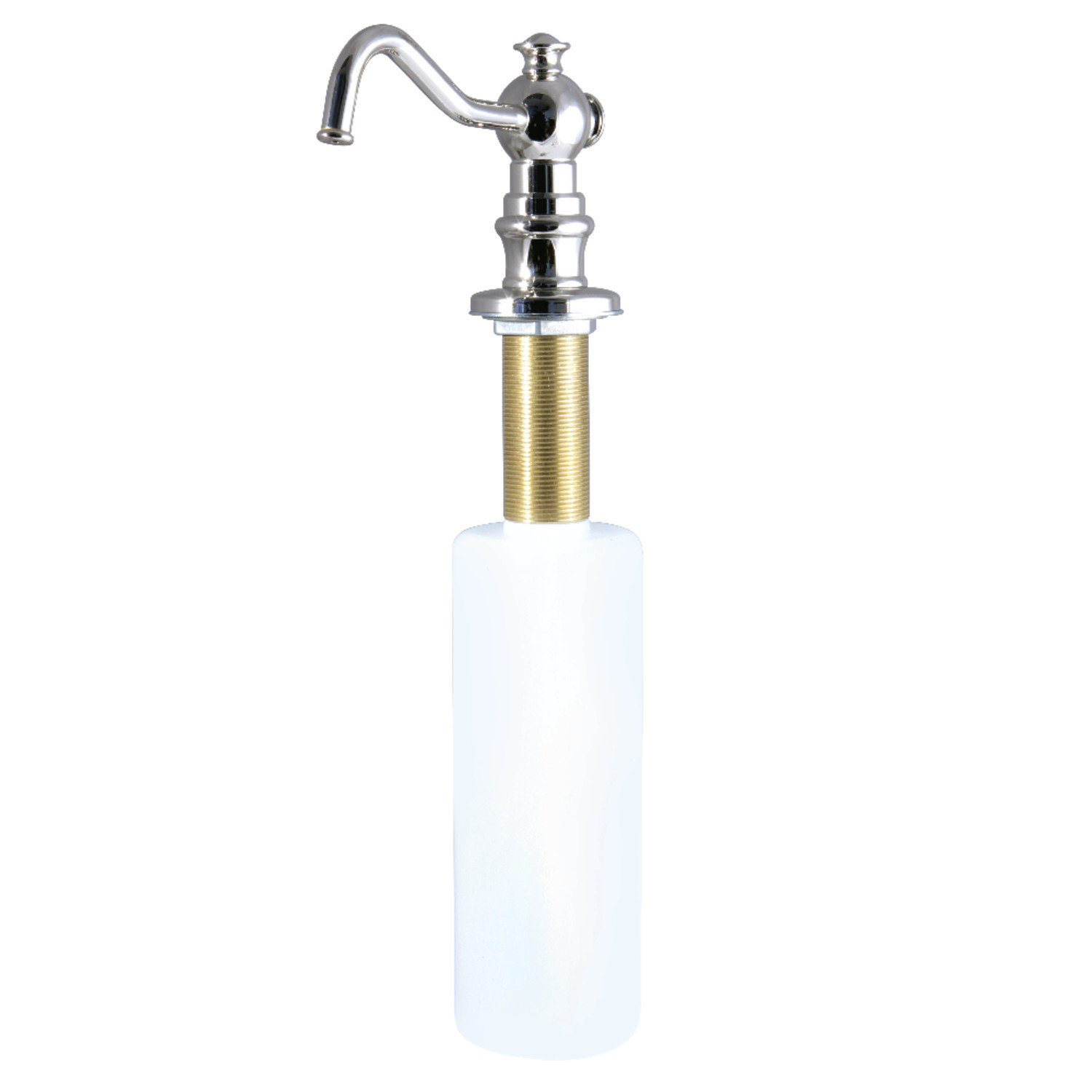 Kingston Brass Vintage Soap Dispenser, Polished Nickel