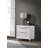 Esat 2-drawer Nightstand Bedside Table White