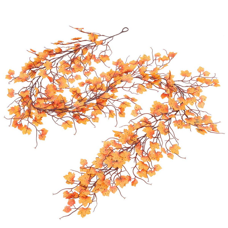 200cm Faux Maple Garland