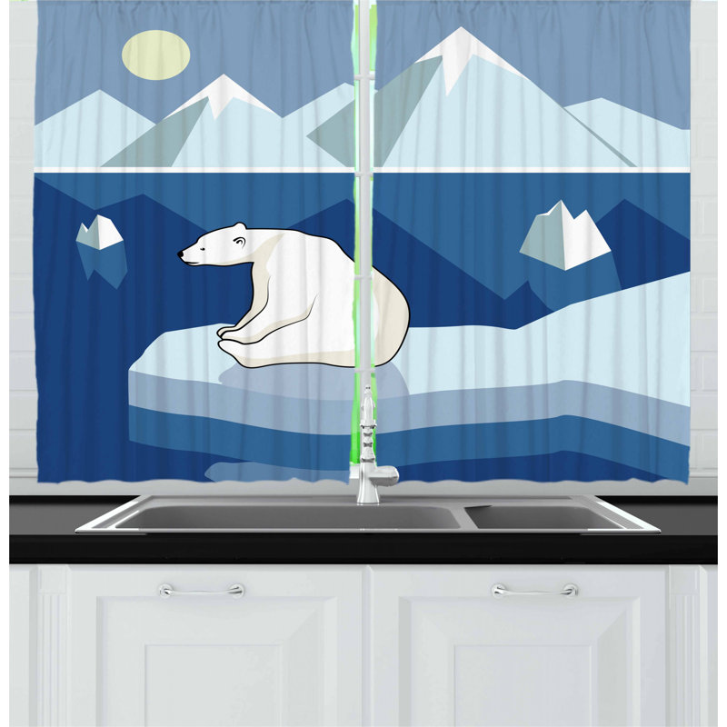 Tailored Kitchen Curtain