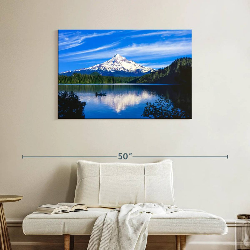 Alvord faisant du kayak à Mount Hood, H 26 po x l 39 po