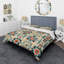 Ensemble de housse de couette géométrique beige à motif nomade bohème rétro-808940325