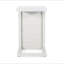 Table en forme de C Cape Coral Alu - gris-1862581703