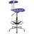 Monroe Vibrant Chrome Drafting Stool with Tractor Seat-389589113
