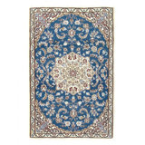 Rapicka Hand Woven Cotton and Wool Oriental Area Rug