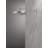Rain Shower Head, 10 Inch Metal Large Rainfall Shower Head 2.5 GPM Chrome-121679778-121679779