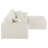 Bodhild 95'' Feather-Filled Chenille Upholstered Sofa With Ottoman-117493591