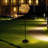 Tall Solar Powered Outdoor Barrel Lantern