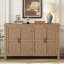 Buffet de rangement 4 portes avec tablettes réglables