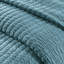 Courtepointe 3 pièces bleu sarcelle très grand / très grand - réversible, microfibre, literie rembourrée en coton-117360933-117360930