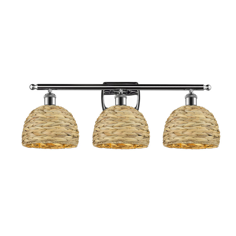 Bacarri 3 - Light Dimmable Vanity Light, Polished Chrome