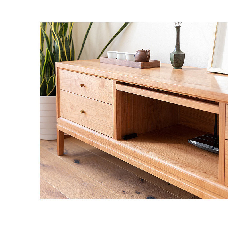 Multi-functional drawer TV audio-visual cabinet