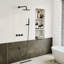 Système de douche complet avec valve brute