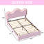Cadres de lit Lits en velours d'agneau Cadre de lit plateforme mignon Lit plateforme robuste-1882910129-1882910134