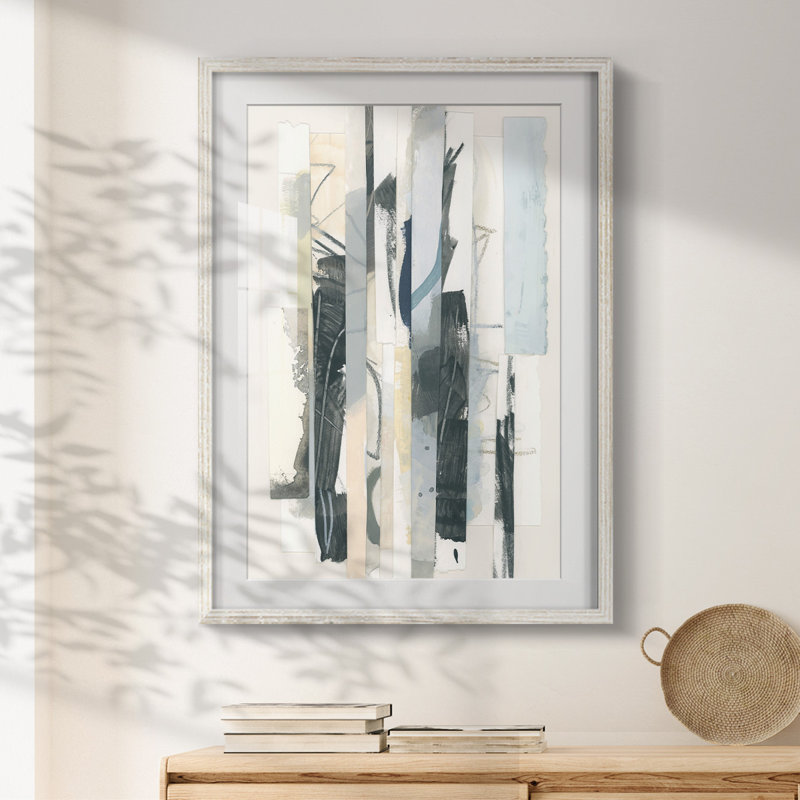 Paper Strata I -Framed Print