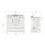 Bayhill 43'' W Single Vanity-947295749
