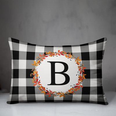 Gingham Throw Pillow