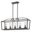 Luminaire suspendu linéaire à 5 lumières pour îlot de cuisine Skegness-450880216-498306008