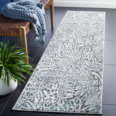 Tapis à imprimé animal Ameyah Performance