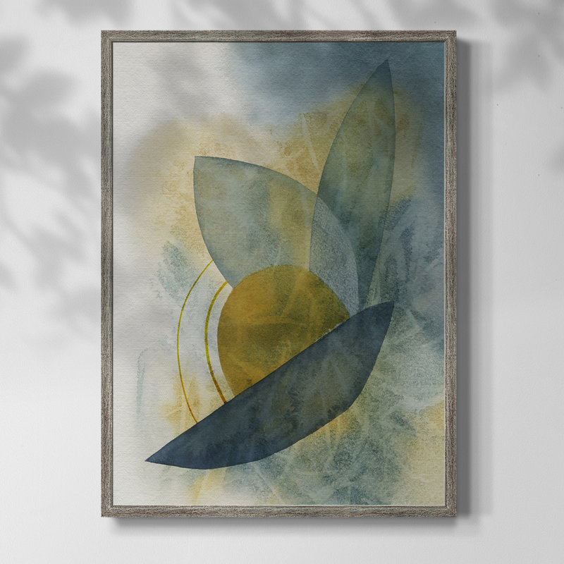 «Solar Shapes II», reproduction encadrée - bois massif, H 30 po x l 24 po