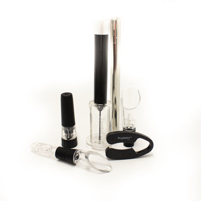 BergHOFF 5Pc Wine Connoisseur Set with Air Pressure Opener