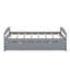 Lit plateforme simple avec lit gigogne-928331413