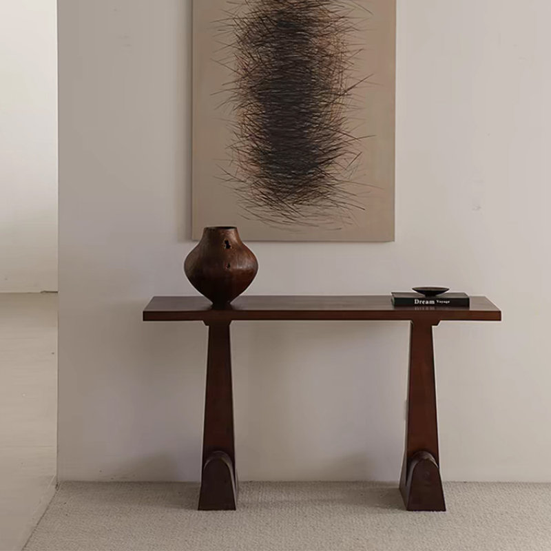 Console simple de style chinois, 30.7" H x 47.2" W x 13.8" D