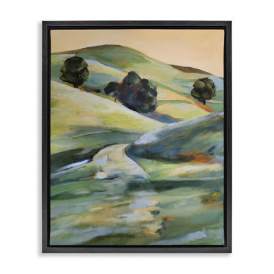 Cadre flottant Morning Light Hillside, conçu par 1x