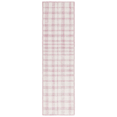 Hand-Tufted Plaid Performance Rug