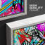 «Abstract Eye Graffiti & Street», composition colorée d'art moderne pour la maison, 3 pièces-92414386-92414387