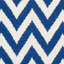 Tapis ivoire / bleu tissé à la main Emek-658369839