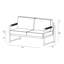 Largeur de 57 po Obaida-88608600-88608610