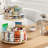 Rotating Spice Rack Storage Container