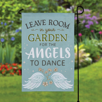17.5 in. H x 12 in. W Polyester Garden flag