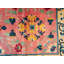Tapis art déco rose antique