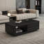 Table basse rectangulaire en granit de style luxueux-129487800