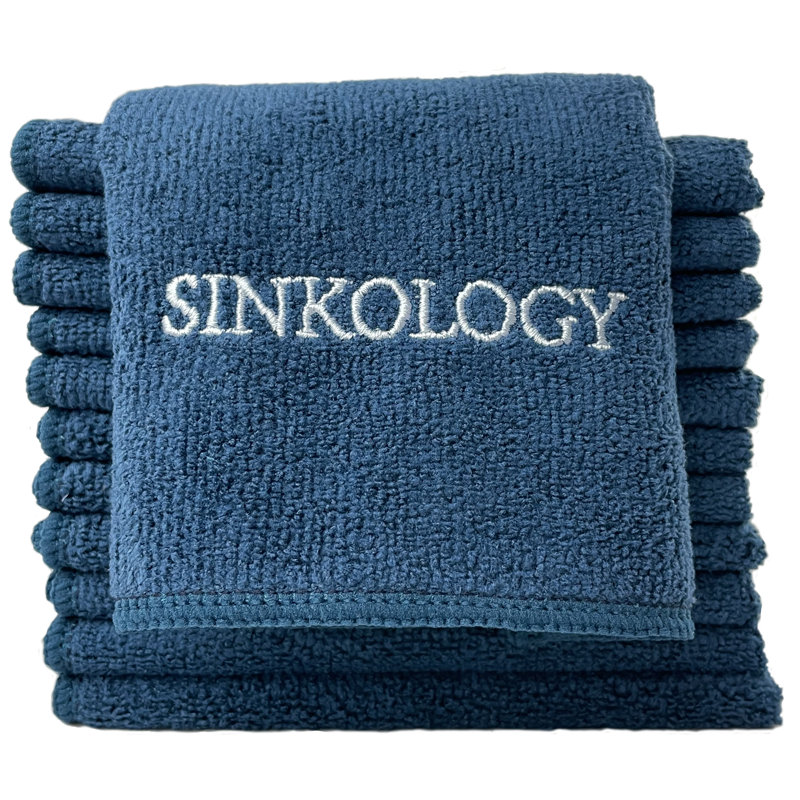 SinkSense 12-Pack Microfiber Cleaning Cloth
