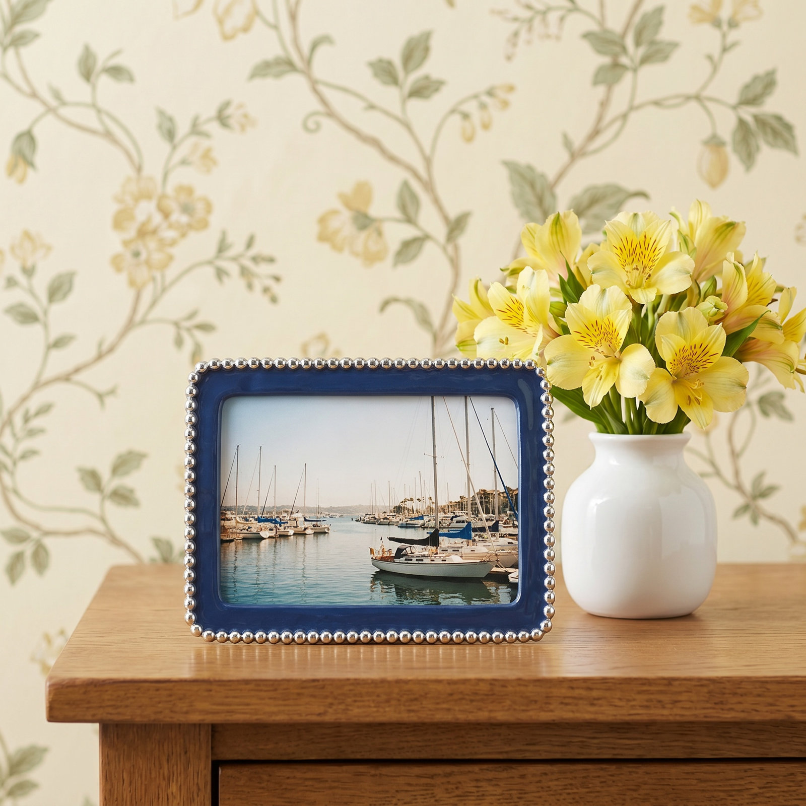 Metal Picture Frame, Blue