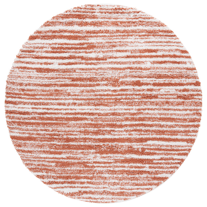 Rumi Shag Performance Rug, Round 6'7"