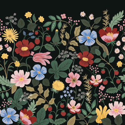 Rifle Paper Co. Strawberry Fields Wall Mural